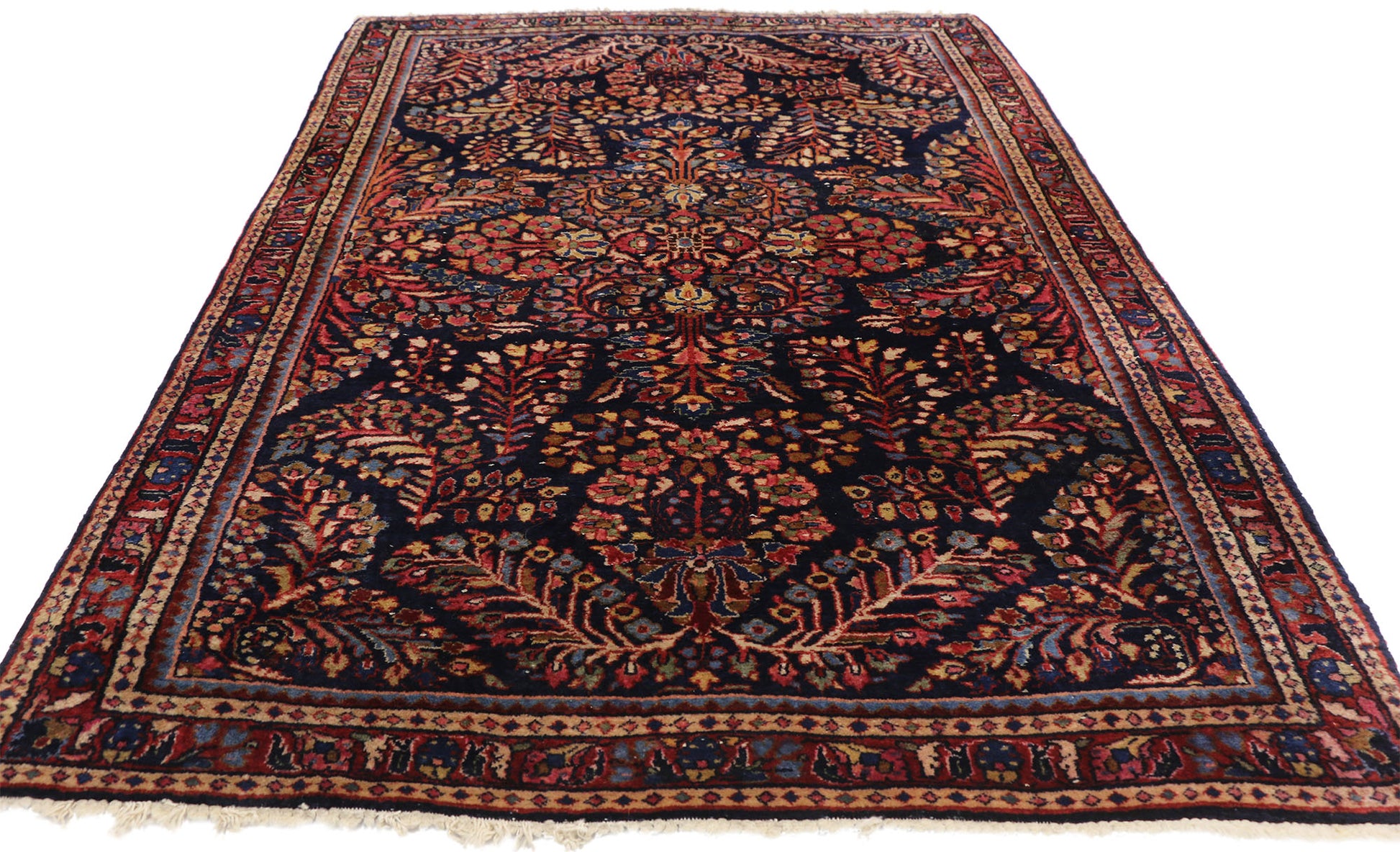 3 x 5 Antique Sarouk 77234