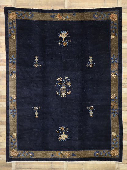 9 x 12 Antique Chinese Peking Rug 77238
