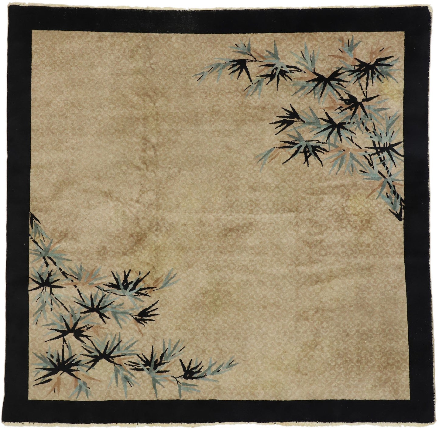 8 x 8 Antique Chinese Art Deco Rug 77240