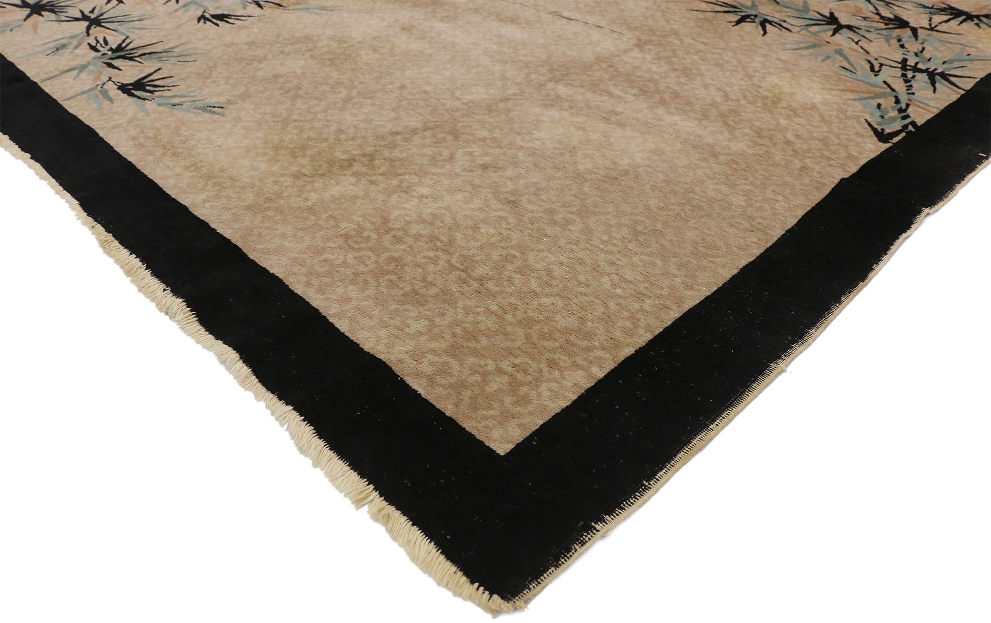 8 x 8 Antique Chinese Art Deco Rug 77240