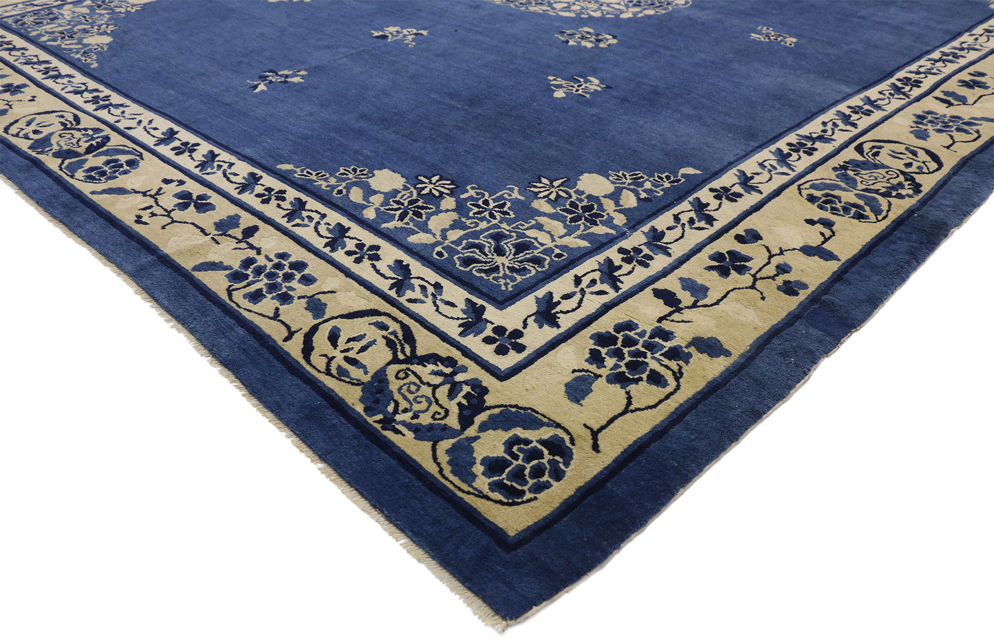 9 x 11 Antique Chinese Peking Rug 77241