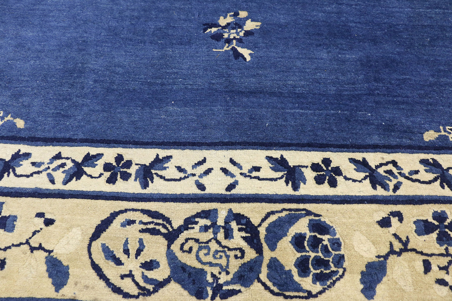 9 x 11 Antique Chinese Peking Rug 77241
