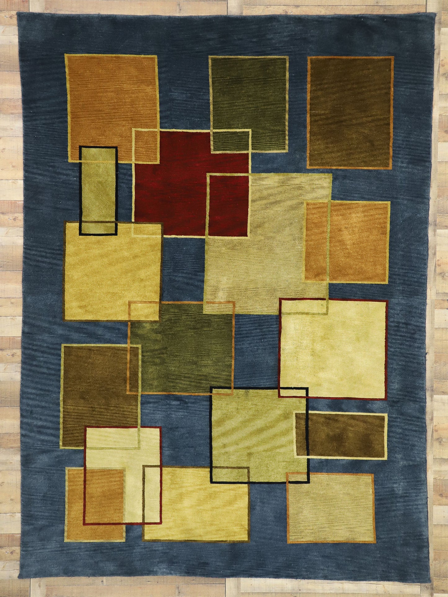 8 x 12 Vintage Tibetan Rug 77242