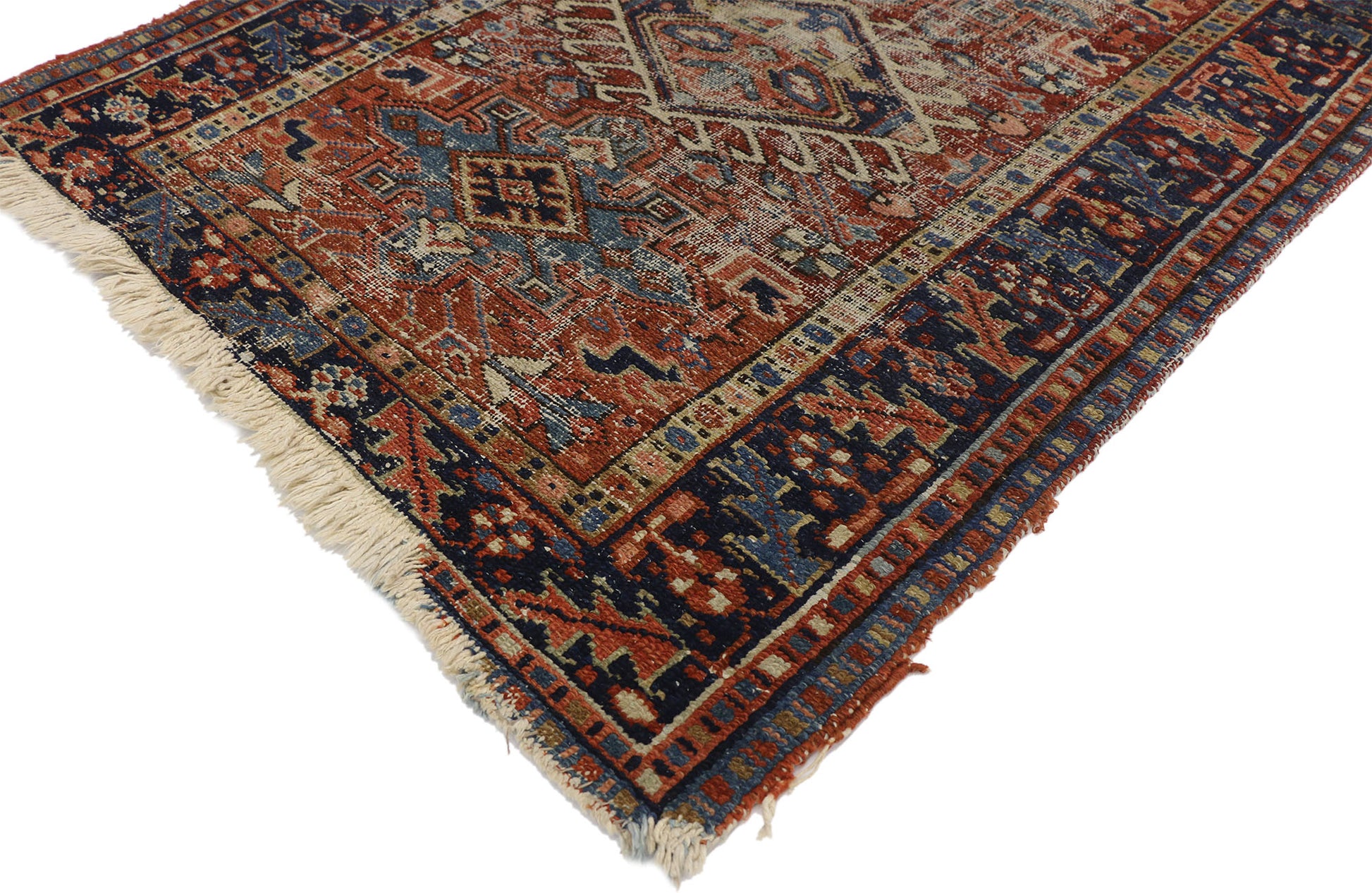 3 x 4 Antique Heriz Rug 77244