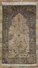 4 x 6 Vintage Turkish Silk Hereke Prayer Rug 77259