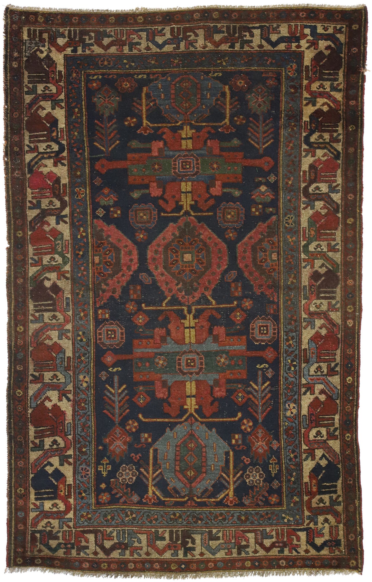 4 x 6 Antique Malayer Rug 77248
