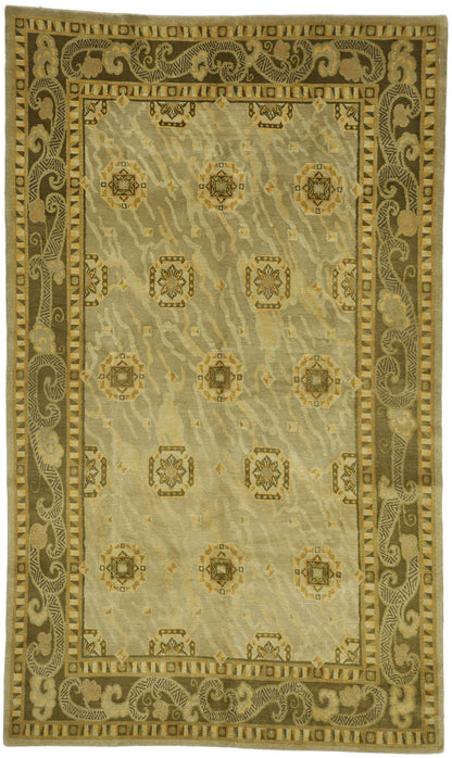6 x 9 Vintage Neutral Tibetan Rug 77249