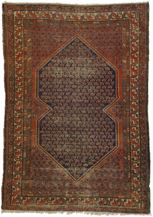 4 x 6 Antique Malayer Rug 77251