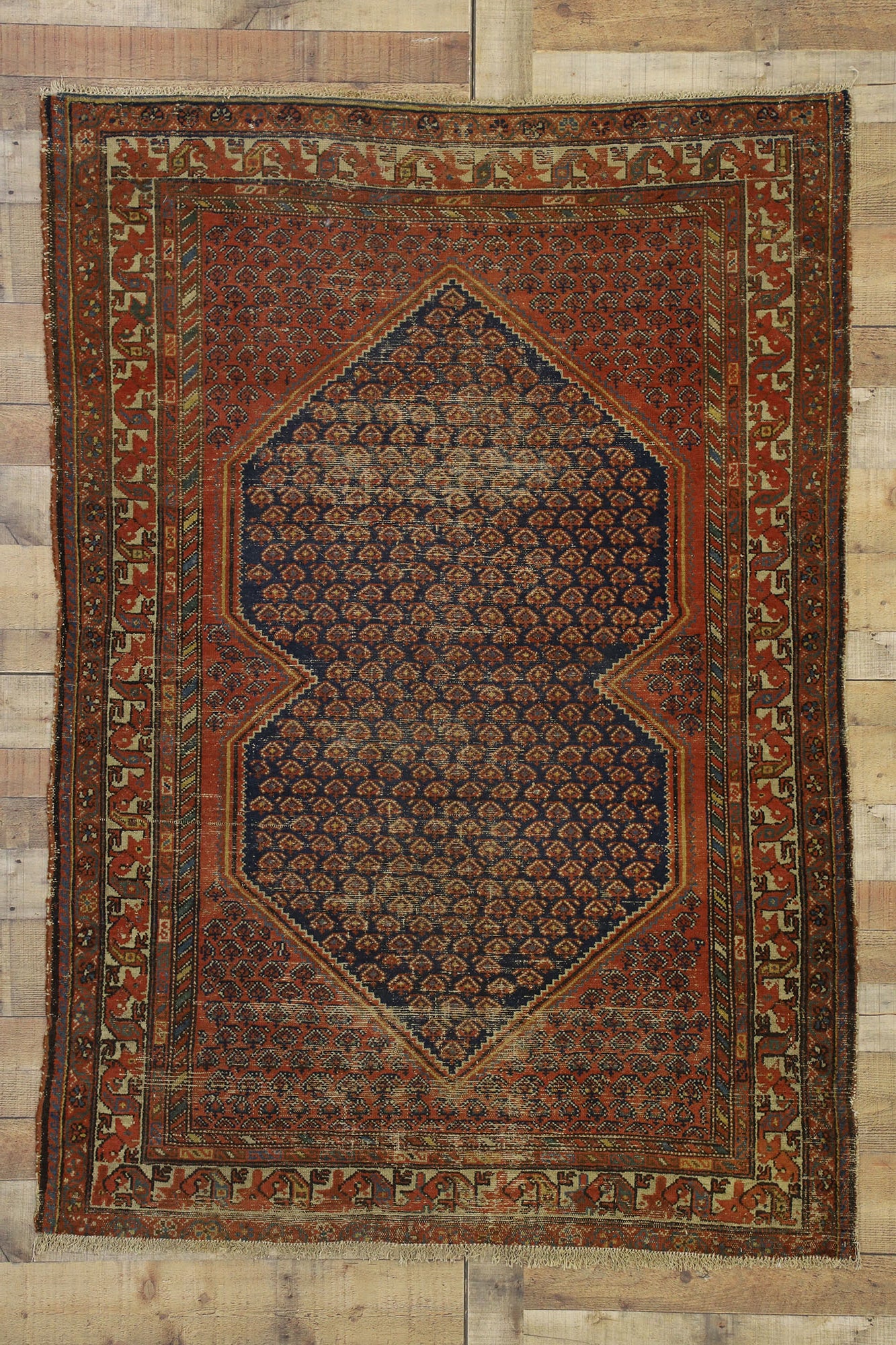 4 x 6 Antique Malayer Rug 77251