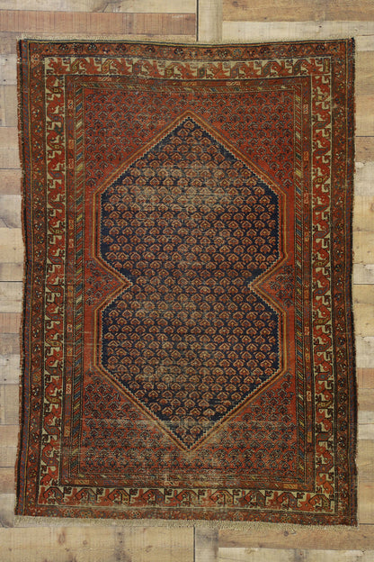 4 x 6 Antique Malayer Rug 77251