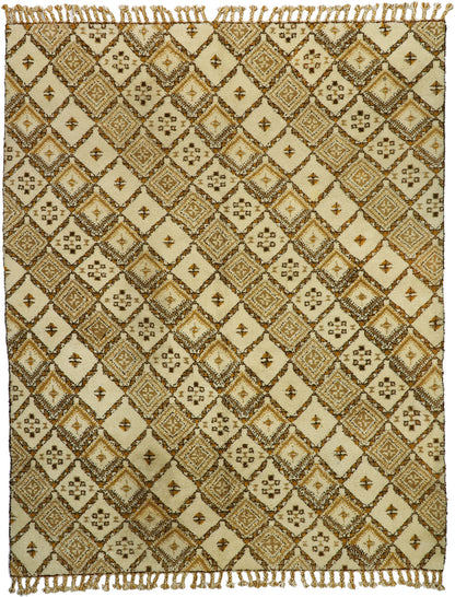 12 x 15 Vintage Rabat Moroccan Rug 77252