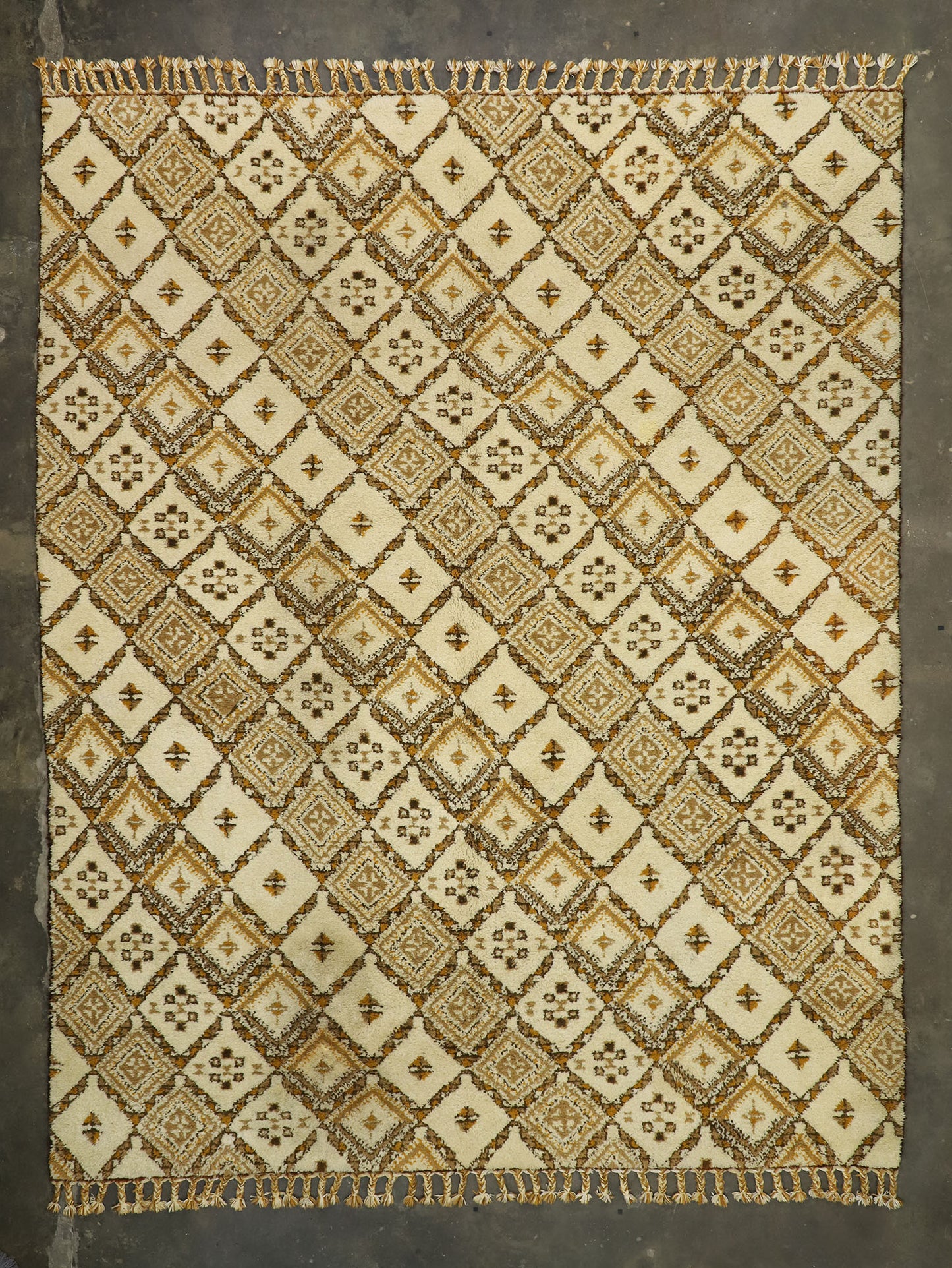 12 x 15 Vintage Rabat Moroccan Rug 77252