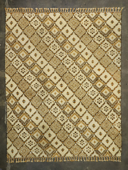 12 x 15 Vintage Rabat Moroccan Rug 77252