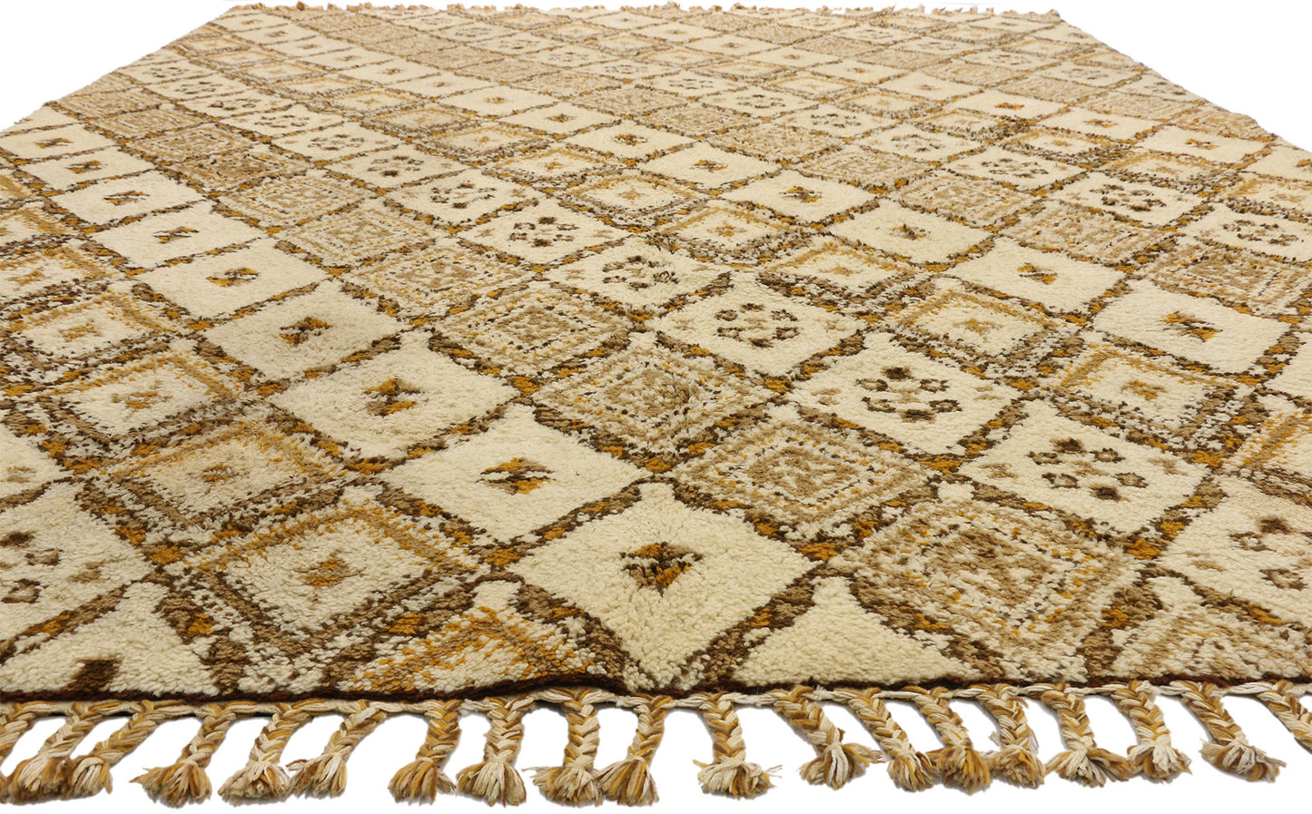 12 x 15 Vintage Rabat Moroccan Rug 77252
