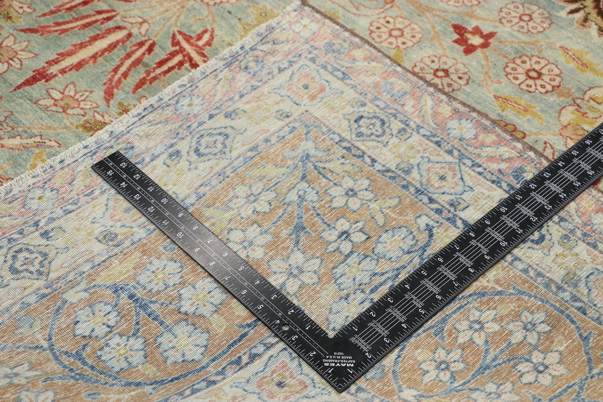 11 x 15 Antique Persian Kerman Rug 77258