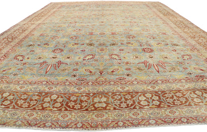 11 x 15 Antique Persian Kerman Rug 77258