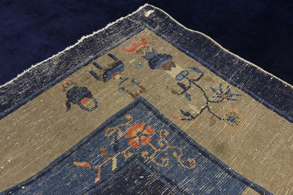 9 x 12 Antique Chinese Peking Rug 77260