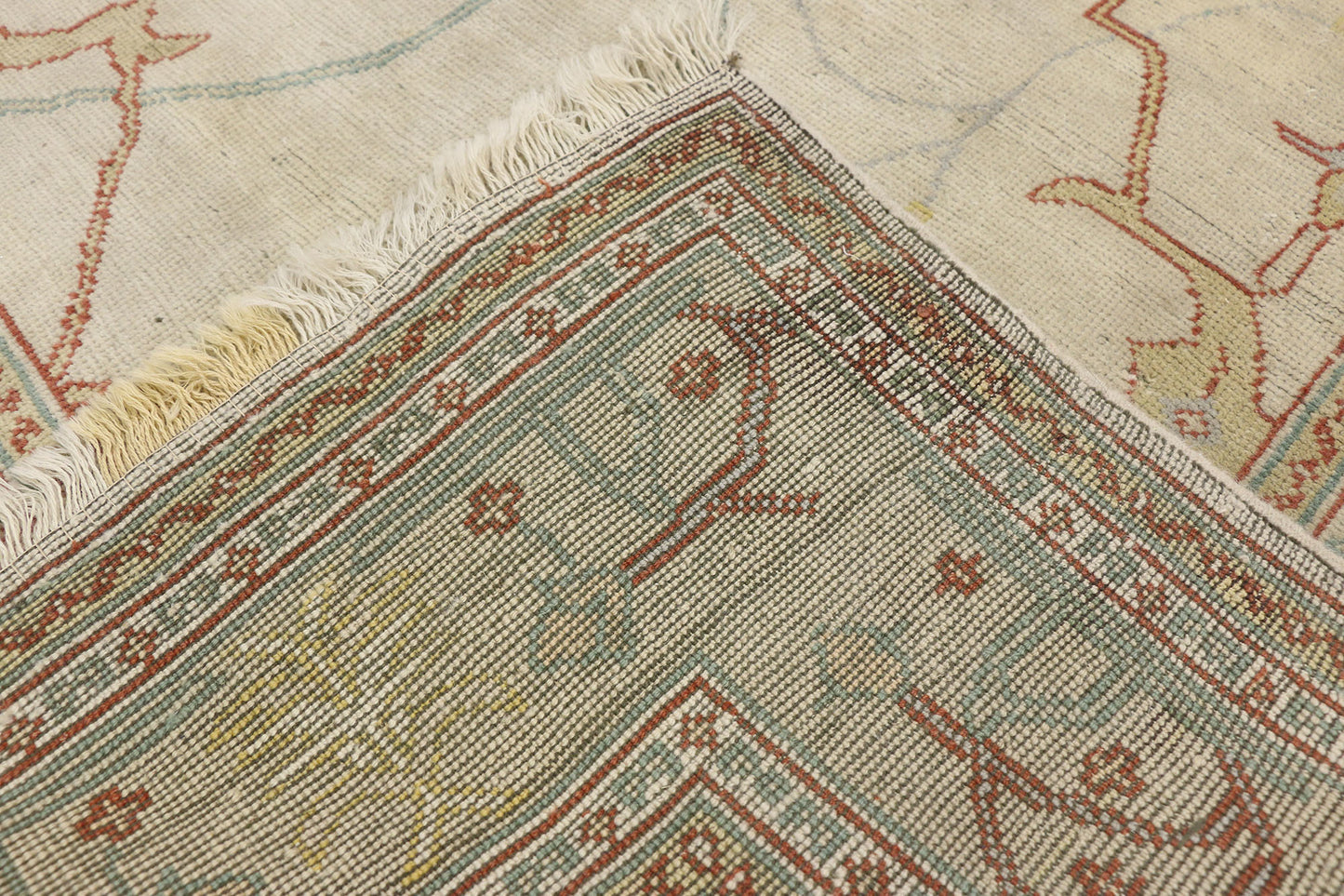 5 x 11 Vintage Oushak Rug 77263