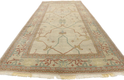 5 x 11 Vintage Oushak Rug 77263