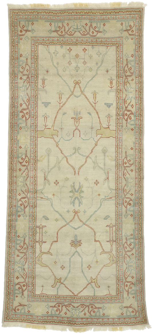 5 x 11 Vintage Oushak Rug 77263