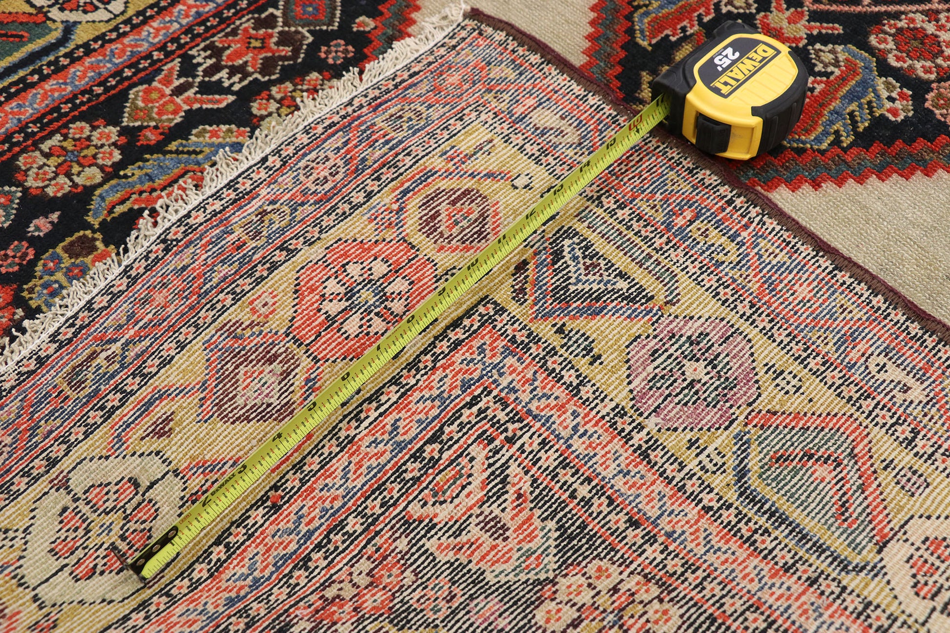 4 x 14 Antique Persian Malayer Runner 77265