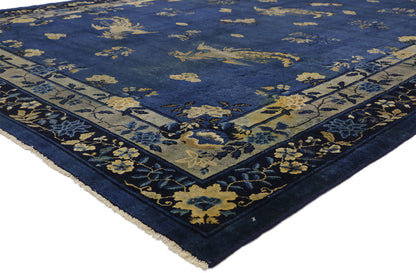 9 x 14 Antique Chinese Peking Rug 77266