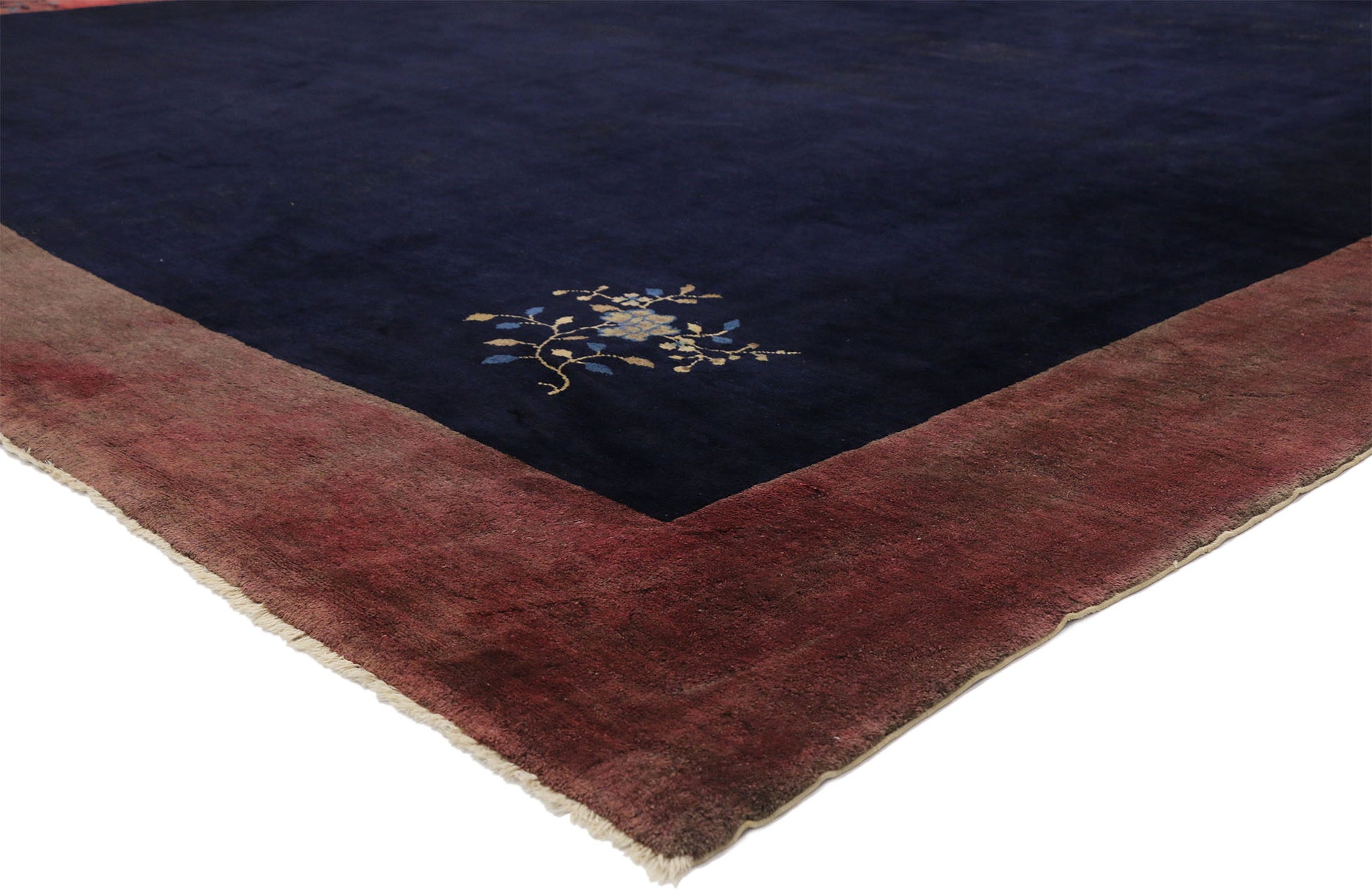 12 x 13 Antique Chinese Art Deco Rug 77268