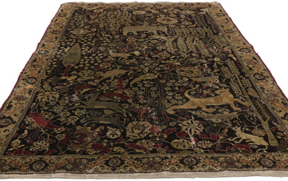 4 x 6 Antique Agra Rug 77271