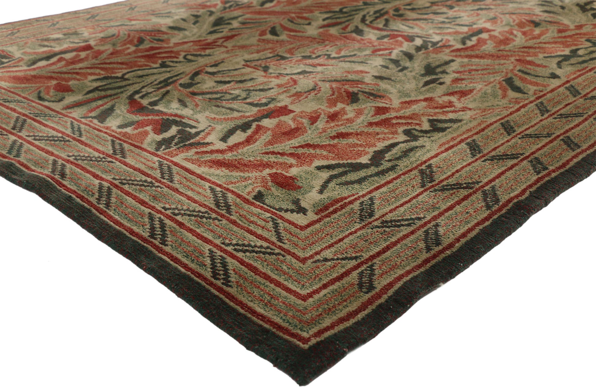 6 x 9 Vintage Swedish Rug 77272
