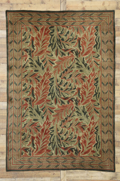6 x 9 Vintage Swedish Rug 77272