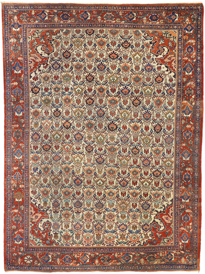 9 x 12 Antique Mahal Rug 77277