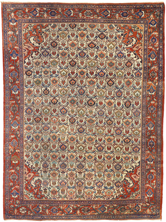9 x 12 Antique Mahal Rug 77277