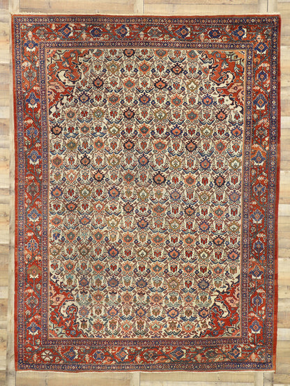 9 x 12 Antique Mahal Rug 77277