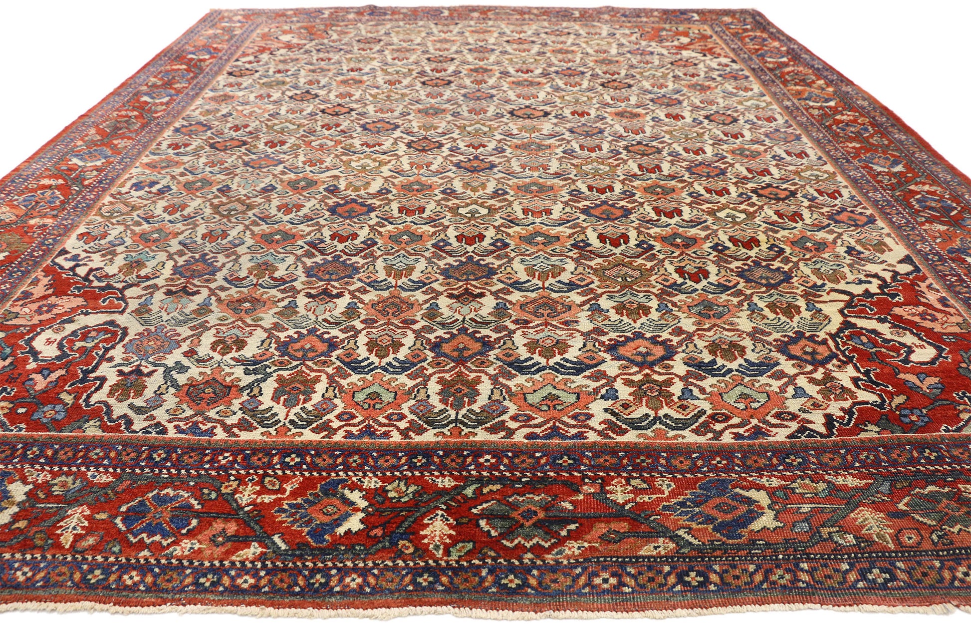 9 x 12 Antique Mahal Rug 77277