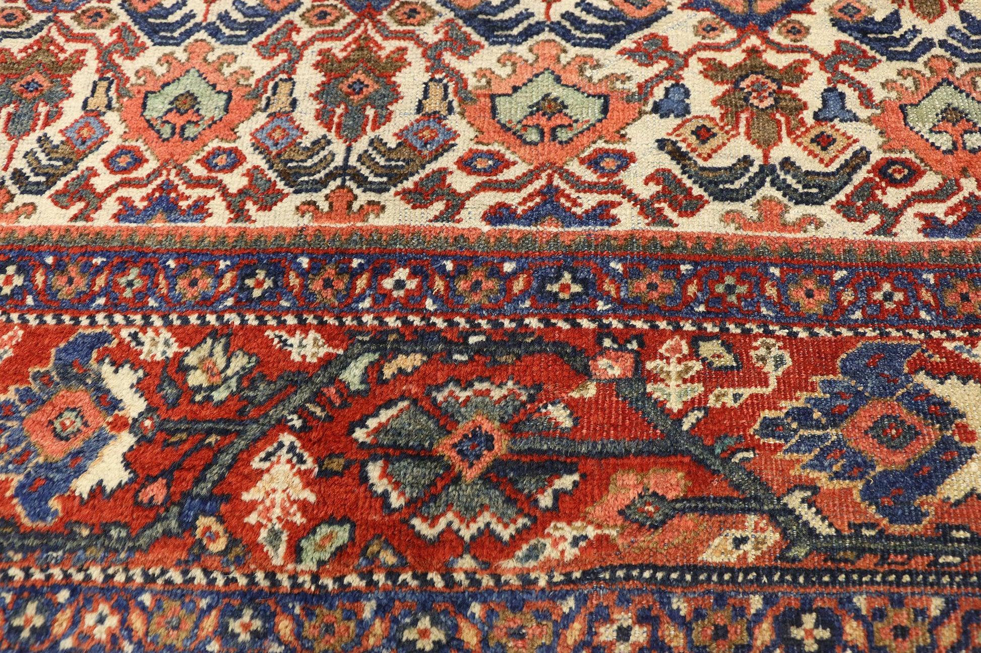 9 x 12 Antique Mahal Rug 77277