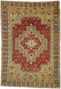 4 x 6 Vintage Turkish Oushak Rug 77281