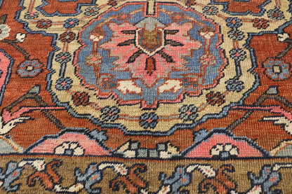8 x 11 Antique Persian Heriz Rug 77282