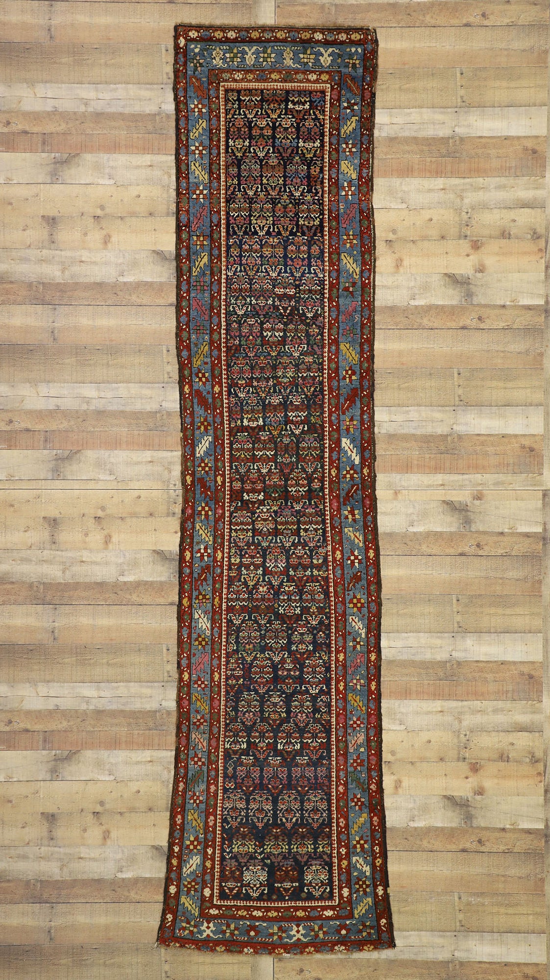 3 x 13 Antique Persian Malayer Runner 77285