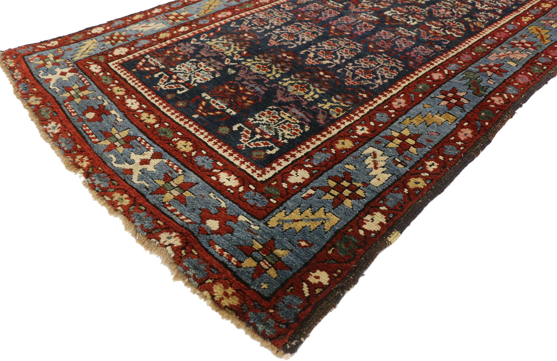 3 x 13 Antique Persian Malayer Runner 77285