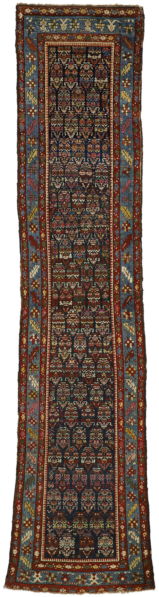 3 x 13 Antique Persian Malayer Runner 77285