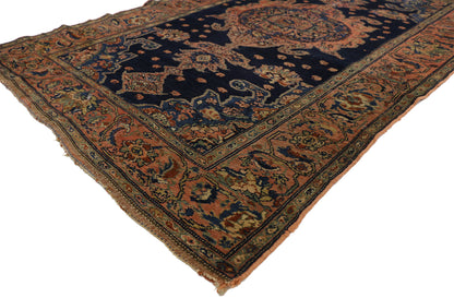 4 x 6 Antique Persian Malayer Rug 77286
