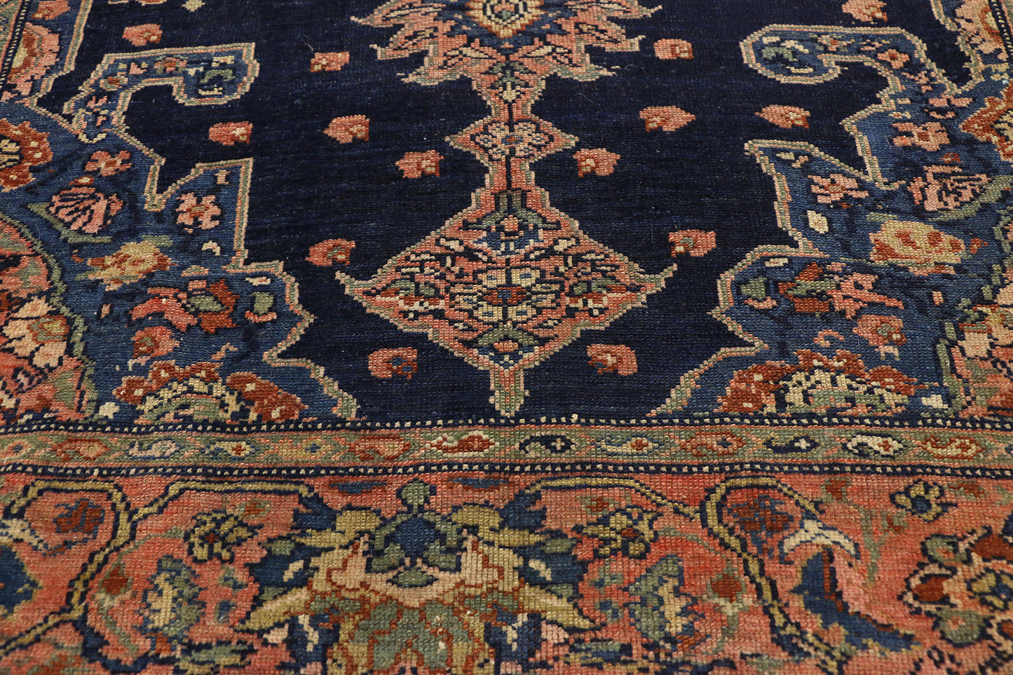 4 x 6 Antique Persian Malayer Rug 77286