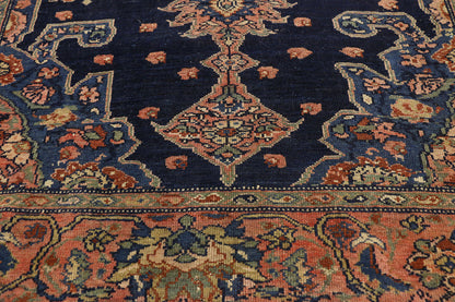 4 x 6 Antique Persian Malayer Rug 77286
