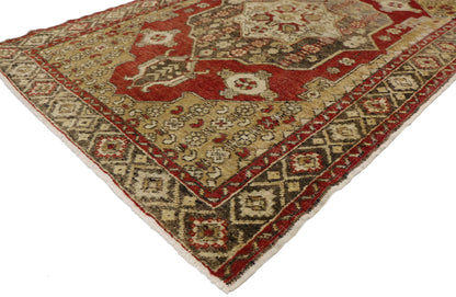 4 x 6 Vintage Turkish Oushak Rug 77287