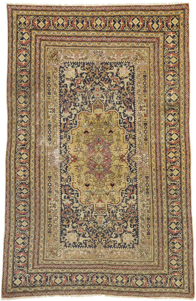 6 x 10 Antique Turkish Sivas Rug 77288
