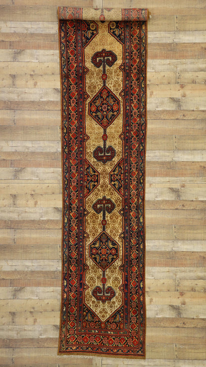 3 x 16 Antique Persian Malayer Runner 77292