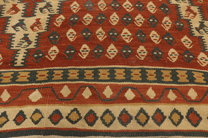 7 x 12 Vintage Persian Kilim Rug 77294