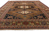 8 x 12 Vintage Romanian Tribal Rug 77299
