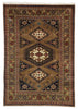 8 x 12 Vintage Romanian Tribal Rug 77299