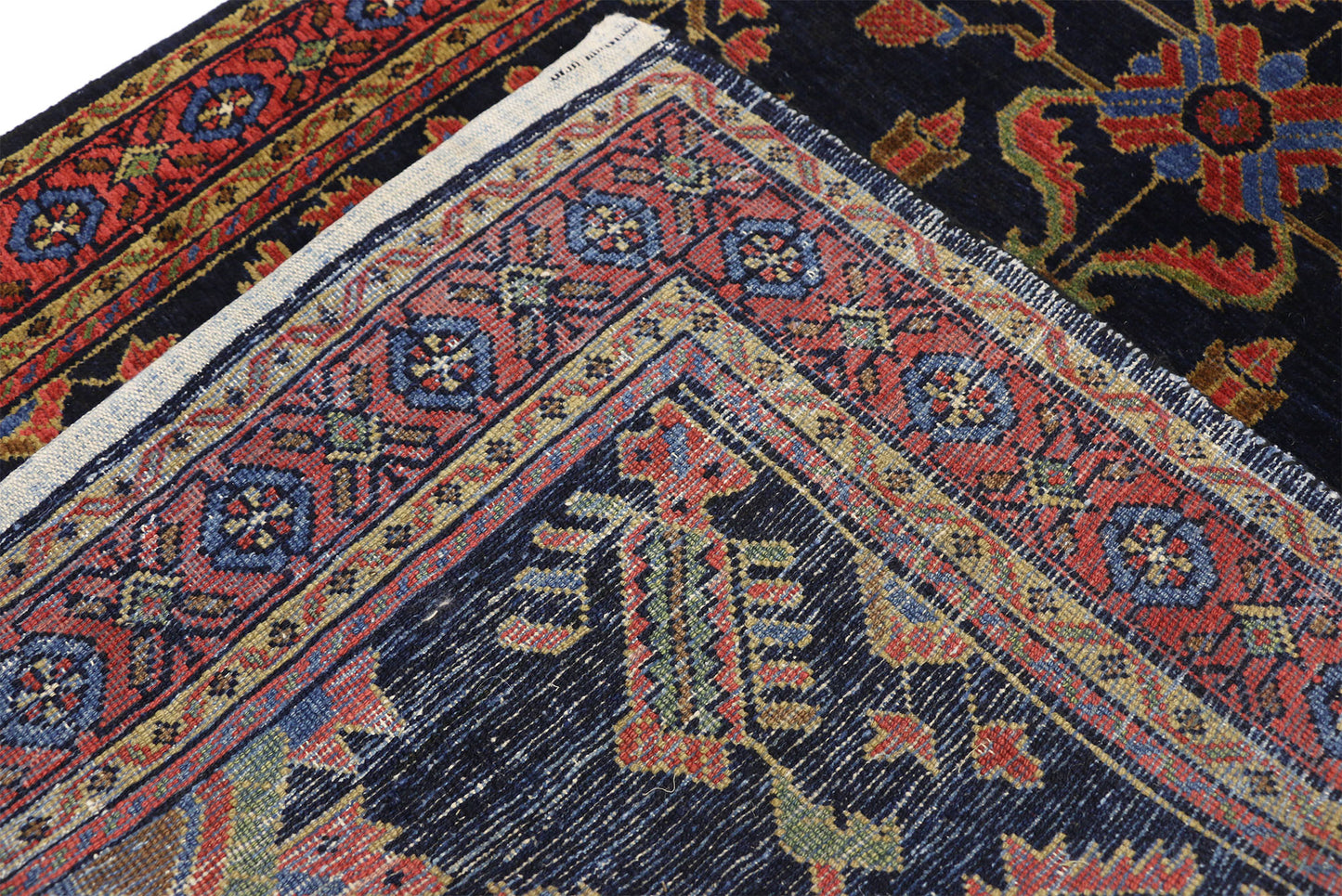 3 x 16 Antique Persian Malayer Runner 77302